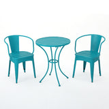 COLMAR 3 PC KD METAL BISTRO SET