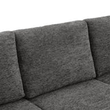 109.9" Sectional Sofa Versatile Sofa Bed Sofa Sleeper U-shaped Sofa with Ample Storage Space, Two Cup Holders and Charging Ports for Living Room, Beige,Grey