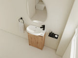 23" Freestanding Bathroom Vanity with Sink, Soft Close Doors