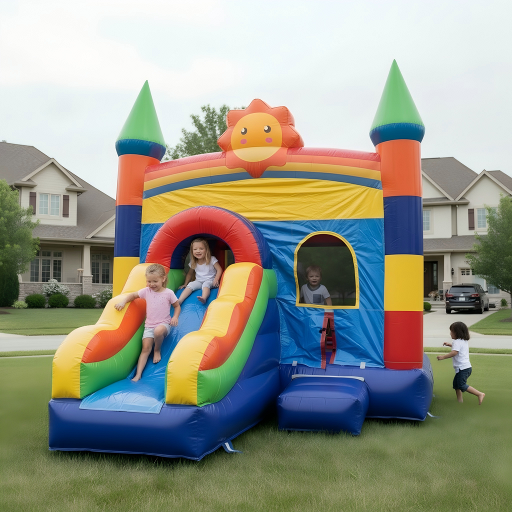 18FT x 12FT Ocean Quest Bounce & Slide Combo with Blower