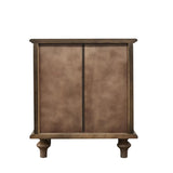 Farmhouse Nightstands Set of 2 with 4 Drawer,Wood Storage End Table with Hidden Pull-Out Shelf, Large Side Table with 4 Solid Wood Feet and Metal Handle,Easy Assembly,Walnut Brown