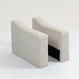 Modular Sofa Single Armrest Backrest Module for Modular Sectional Sofa Couch Side Armrest, Gray