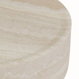 31.49''  Faux MARS Pattern Coffee Tables for Living Room Round Tea table for Living Room, No Need Assembly.
