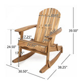 MALIBU ADIRONDACK ROCKING CHAIR
