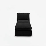 Modern corduroy cloud sofa, can be freely combined and has a comfortable sitting experience, suitable for modern living room furniture in homes, apartments, and offices