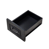 L-Shaped Corner Computer Desk  for Home Office or Study desk, Study Modern Style Table with Drawers, Bookshelf & Hutch, 2-in-1 L-Shaped Design, Large Working Space,black