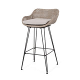 PE Rattan BAR STOOL