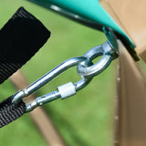 13ft Geometric Dome Climber Play Center, Kids Climbing Dome Tower with Hammock, Rust & UV Resistant Steel Supporting 1000 LBS