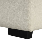 82.6" L-shaped Sectional Pull Out Sofa Bed Sleeper Sofa with Two USB Ports, Two Power Sockets and a Movable Storage Ottoman, Beige