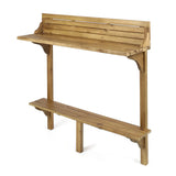 Wood BALCONY BAR TABLE