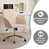 TY Adjustable Office Chair, Home Bedroom, Ergonomic Swivel Chair, Backrest Seat, Comfortable for Long Sitting