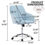 TY Adjustable Office Chair, Home Bedroom, Ergonomic Swivel Chair, Backrest Seat, Comfortable for Long Sitting