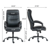 High backrest PU material office chair:9131HJ-PU-KD