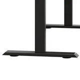 63"×30" Dual Motor Curve Design Height Adjustable Electric Standing Desk Height Stand Up Computer Desk,Sit and Stand Home Office Desk with Splice Board (rustic brown desktop+dual motor black frame)