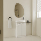 23" Freestanding Bathroom Vanity with Sink, Soft Close Doors