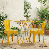 COLMAR 3 PC KD METAL BISTRO SET
