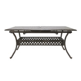 ABIGAIL CAST EXPANDABLE DINING TABLE