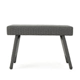 SALEM PE WICKER SNACK TABLE