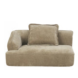 122" Modern L-Shaped Sectional Sofa with High-Density Fully Compressed Sponge and Chaise Lounge, 2-Piece Set, Fully Assembled Right Hand Facing, Deep Seating,  Perfect for Living Room, Lounge