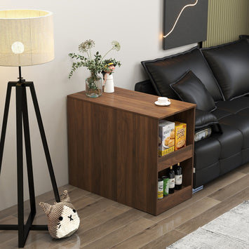 Computer Desk with Drawers, Modern Corner Home Office storage with extendable table, Study Writing Desk Workstation for Home,Office