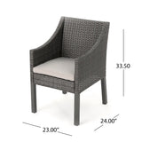 ANTIBES DINING CHAIR-GREY