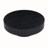31.49'' Nesting Round Wood Coffee table for Apartment, Modern Living Room Coffee Table with Sturdy Pedestal ,BLACK (Same Sku:W876P243950)