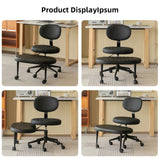 Ergonomic Office Chair – Multi-Position Cross Legged Design for Adults, Swivel Meditation & ADHD Fidget Desk Chair with Back Support & Rolling Base