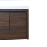 Bathroom Cabinet With Sink,Soft Close Doors,Float Mounting Design,24 Inch For Small Bathroom,24x18(KD-Packing),W128650530