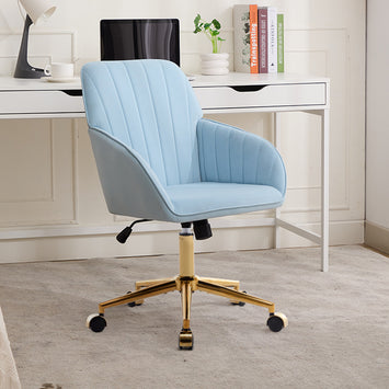 TY Adjustable Office Chair, Home Bedroom, Ergonomic Swivel Chair, Backrest Seat, Comfortable for Long Sitting