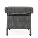 SALEM PE WICKER SNACK TABLE