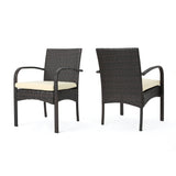 [Set of 2] CORDOBA KD PE WICKER DINING CHAIR