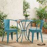 COLMAR 3 PC KD METAL BISTRO SET