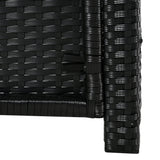 Spa Surround Spa Frame Patio Rattan Sofa Set with Storage Spaces, Mini Sofa and Comfortable Cushion for  Patio,Backyard, Grey