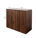 Computer Desk with Drawers, Modern Corner Home Office storage with extendable table, Study Writing Desk Workstation for Home,Office