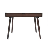 Writing Desk with large drawers,Computer Table for Home Office Workspace or Entryway,Brown Color