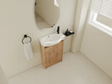 23" Freestanding Bathroom Vanity with Sink, Soft Close Doors