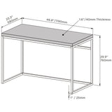 Home Office Desk, Walnut