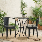 COLMAR 3 PC KD METAL BISTRO SET