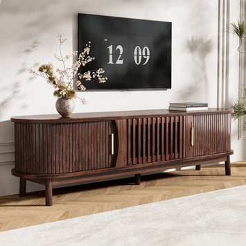 Modern Farmhouse TV Stand for 75