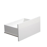 High gloss TV Stand with LED Lights for TVs up to 65'', Modern TV Console with Storage Cabinets for Living Room