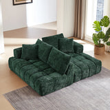 Chenille L-Shape Luxury Sectional Oversized Sofa,Mnimalist Design,Comfy Sleeper Couch for Living Room,Apartment&Reception Spaces,No Assembly Required