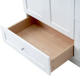 [Cabinet Only] 36" White Bathroom Vanity(Sink not included)