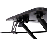 Adjustable Height Standing Laptop Desk,Adjustable Sit to Stand Up Workstation  with Keyboard Tray,Black