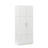 Pantry Cabinet, Kitchen Pantry Storage Cabinets with 2 Door and 3  Shelves, White Pantry Storage Cabinet, Cupboard for Kitchen, Dining Room and Living Room.