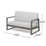 BELGIAN LOVESEAT & COFFEE TABLE