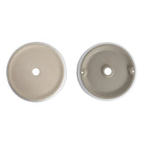 Ceramic Round Above Counter White Bathroom Sink Art Basin(BAB400MOWH)