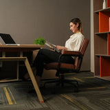 HQ #232 Brown American Office Chair
