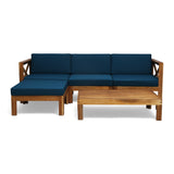 ALCOVE LSHAPE SOFA SET, BEIGE