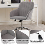 TY Adjustable Office Chair, Home Bedroom, Ergonomic Swivel Chair, Backrest Seat, Comfortable for Long Sitting