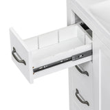 36" Bathroom Vanity with Sink Combo, Six Drawers, Multi-Functional Drawer Divider, Adjustable Shelf, White (Old Sku:SY999808AAK)